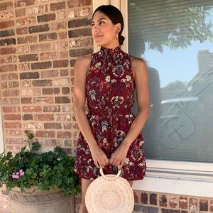 Moon River Floral Mini Dress